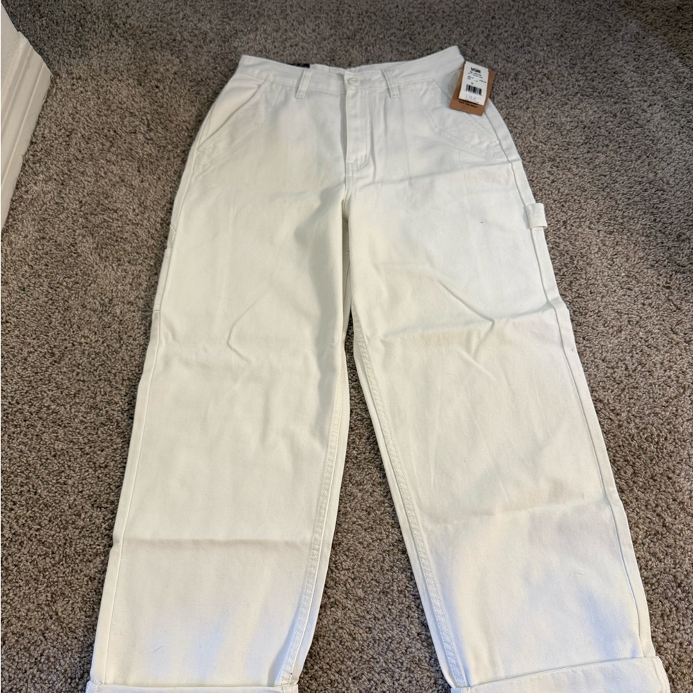 Vans Women’s White Cargo Pants
